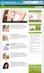 Anti Aging Niche Blog Personal Use Template With Video