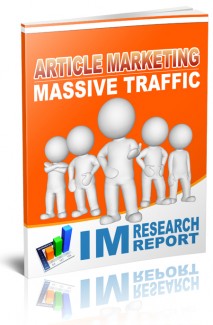 Article Marketing Massive Traffic Personal Use Ebook