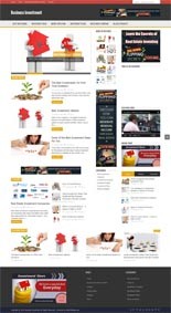 Business Investment Blog Personal Use Template