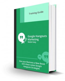 Google Hangouts Marketing Made Easy Personal Use Ebook With Video