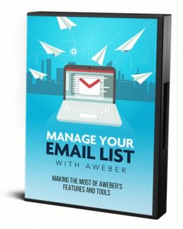 Manage Your List With Aweber MRR Video