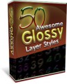 50 Awesome Glossy Layer Styles Mrr Template With Video