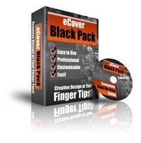 Ecover Black Pack Resale Rights Graphic With Video