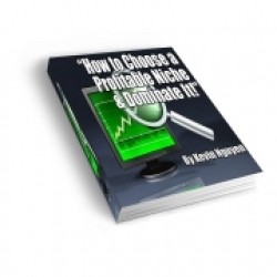 How To Choose A Profitable Niche  Dominate It MRR Ebook