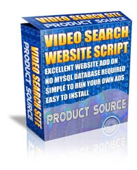 Video Search Website Script MRR Script