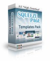 25 Squeeze Page Templates MRR Template
