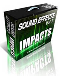Sound Effects Volume 7 – Impacts Personal Use Audio