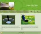 Golf Website Templates 1 Plr Template