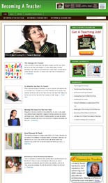 Becoming A Teacher Niche Blog Personal Use Template With Video