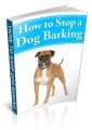 How To Stop A Dog Barking MRR Ebook
