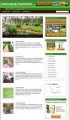Landscape Design Niche Blog Personal Use Template With Video