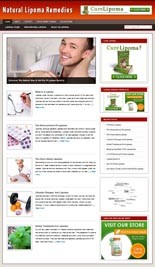 Lipoma Remedy Niche Blog Personal Use Template With Video