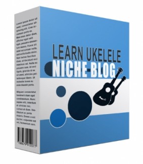 New Learn Ukulele Flipping Niche Blog Personal Use Template