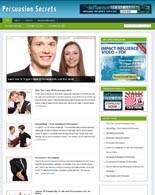 Persuasion Secrets Niche Blog Personal Use Template With Video
