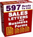 597 Business Letters Library Resale Rights Software