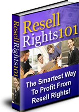 Resell Rights 101 MRR Ebook