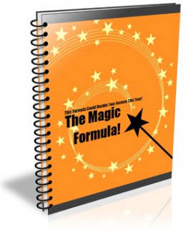The Magic Formula MRR Ebook