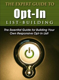 The Expert Guide To Opt-In List Building PLR Ebook