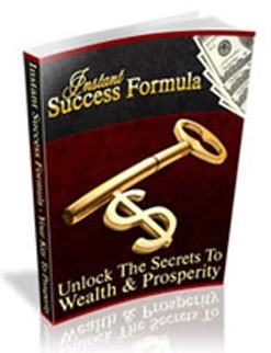 Instant Success Formula Personal Use Ebook