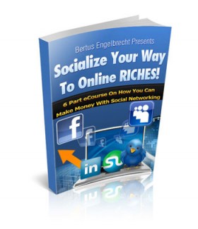 Socialize Your Way To Online Riches MRR Autoresponder Messages