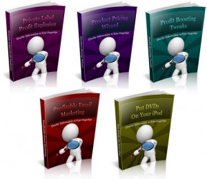 5 PLR EBooks Package V2 Plr Ebook