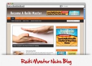Become A Reiki Master Niche WordPress Theme Personal Use Template