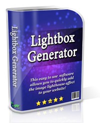 Lightbox Generator Resale Rights Software With Video