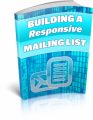 Building A Responsive Mailing List MRR Ebook