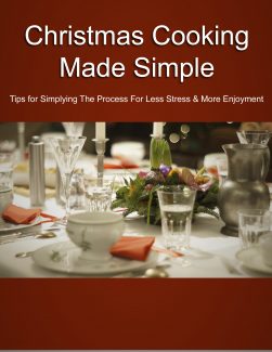 Christmas Cooking Made Simple PLR Ebook