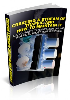Creating A Stream Of Traffic And How To Maintain It MRR Ebook