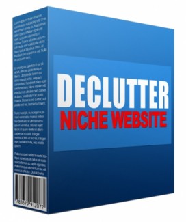 Declutter Flipping Niche Site Personal Use Template