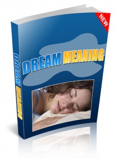Dream Meanings Resale Rights Ebook