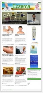 Eczema Niche Blog PLR Template