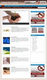 Garden Pest Control Niche Blog Personal Use Template With Video