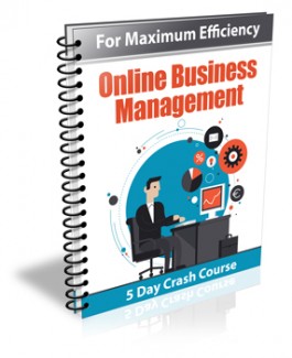 Online Business Management Crash Course PLR Autoresponder Messages