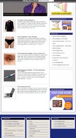 Penis Enlargement Niche Blog Personal Use Template With Video