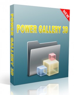 Power Gallery 3D PLR Template