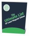The Ultimate List Of Lead Magnet Ideas PLR Ebook
