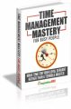 Time Management Mastery For Busy People MRR Ebook