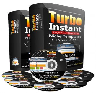 Turbo Instant Niche Templates Pro Personal Use Software With Video