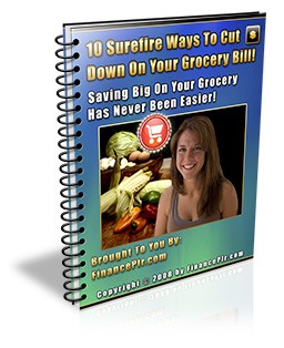 10 Surefire Ways To Cut Down On Your Grocery Bill Resale Rights Ebook