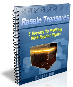 5 Secrets To Profiting With Reprint Rights Give Away Rights Ebook