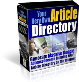 Your Very Own Article Directory Resale Rights Script