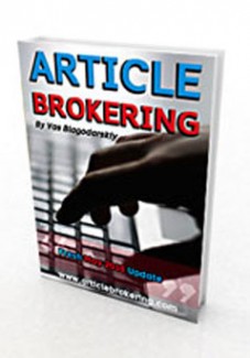 Article Brokering MRR Ebook