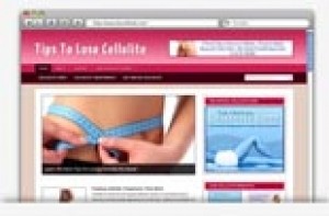 Lose Cellulite Niche Blog Personal Use Template
