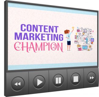 Content Marketing Champion Video Upgrade MRR Video With Audio