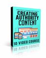 Creating Authority Content MRR Video
