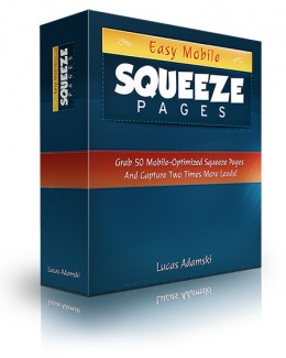 Easy Mobile Squeeze Pages Personal Use Template