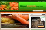 Growing Carrots Blog Personal Use Template