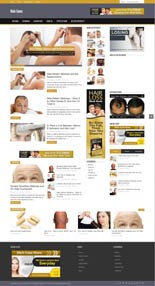 Hair Loss Blog Personal Use Template